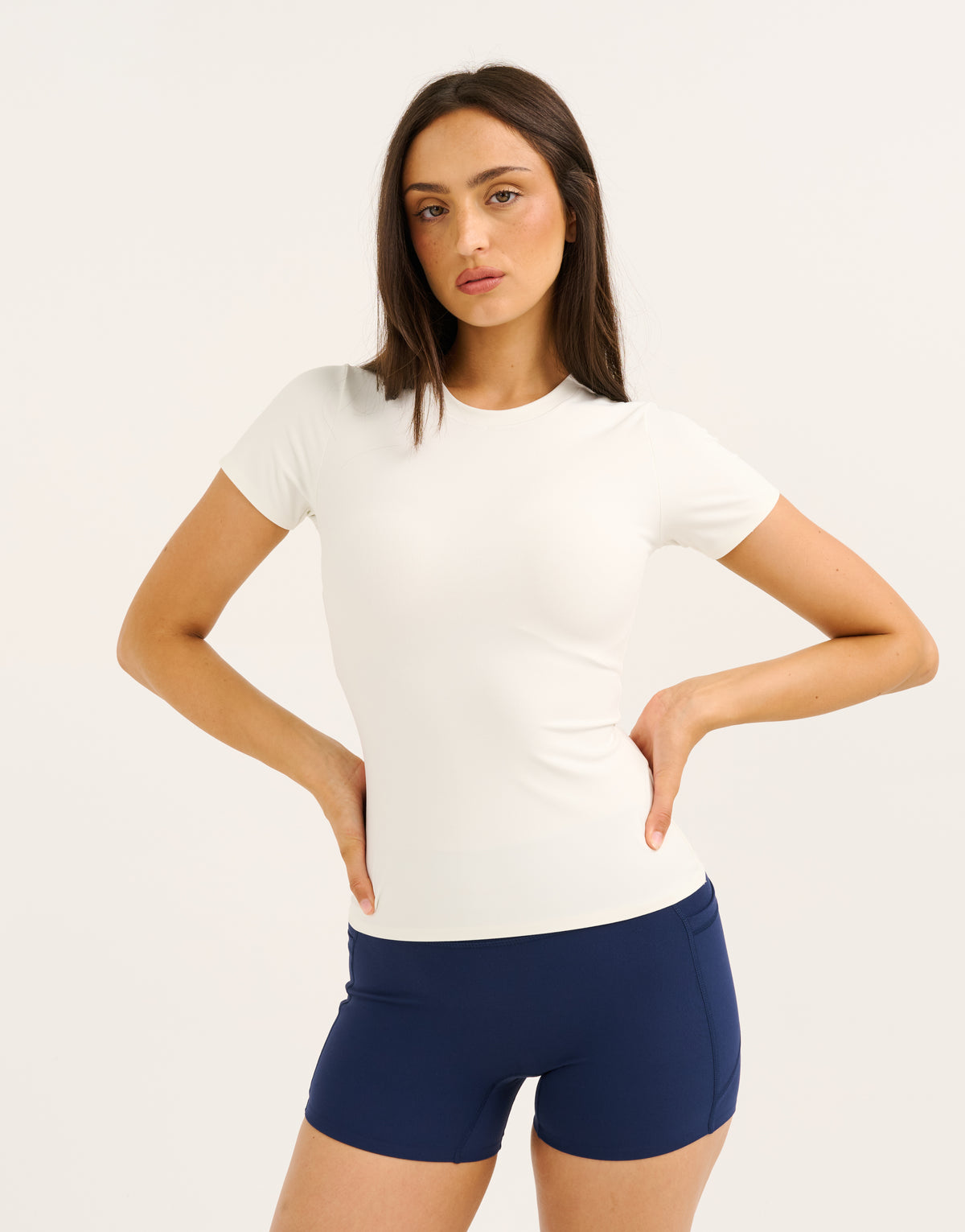 Lycra® Seamless Tee - White