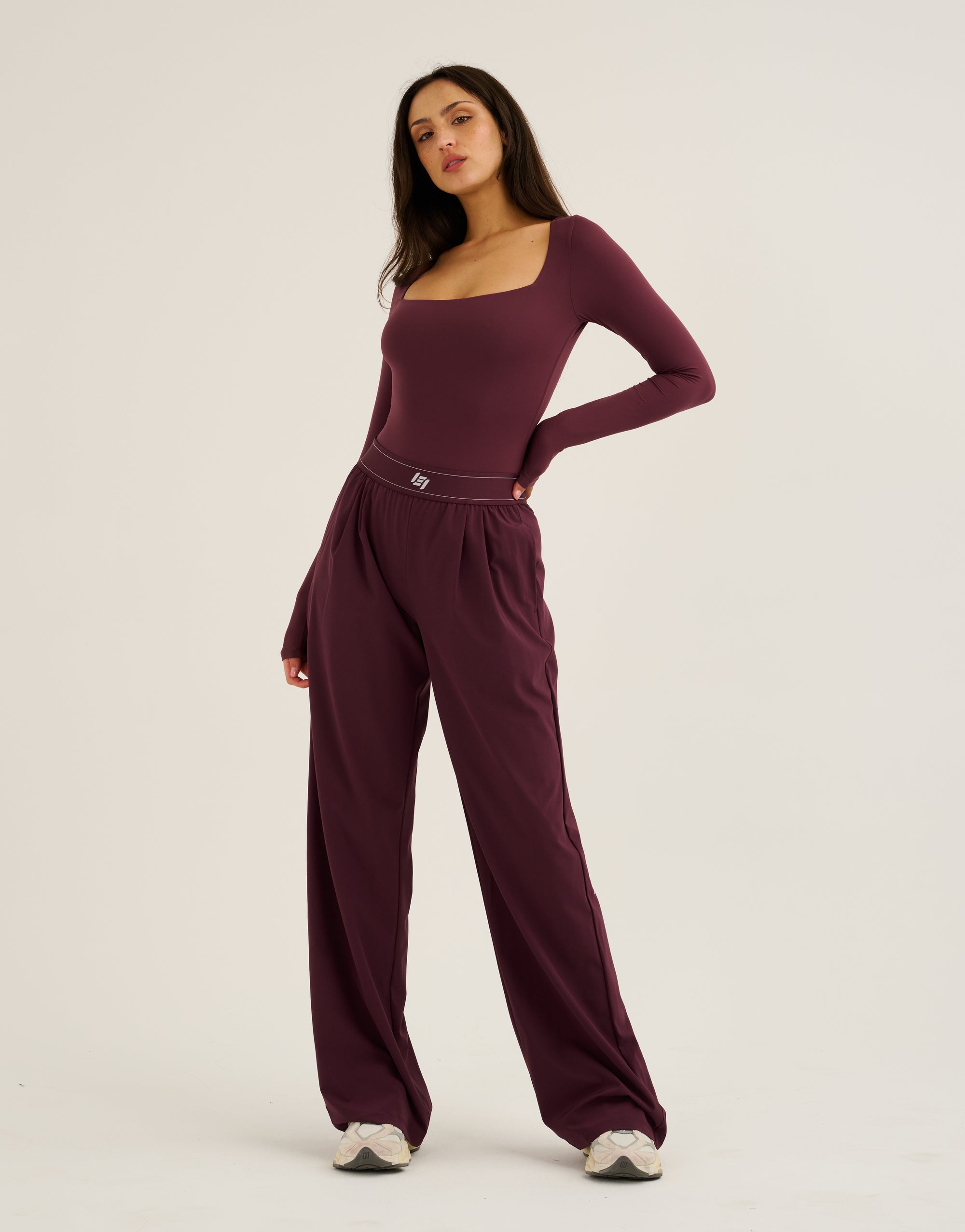 Elemental L Square Bodysuit - Blackberry