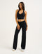 Lycra Halter Tank - Black