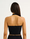 Lycra Halter Tank - Black