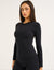 Lycra Seamless Long Sleeve - Black