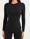 Lycra Seamless Long Sleeve - Black