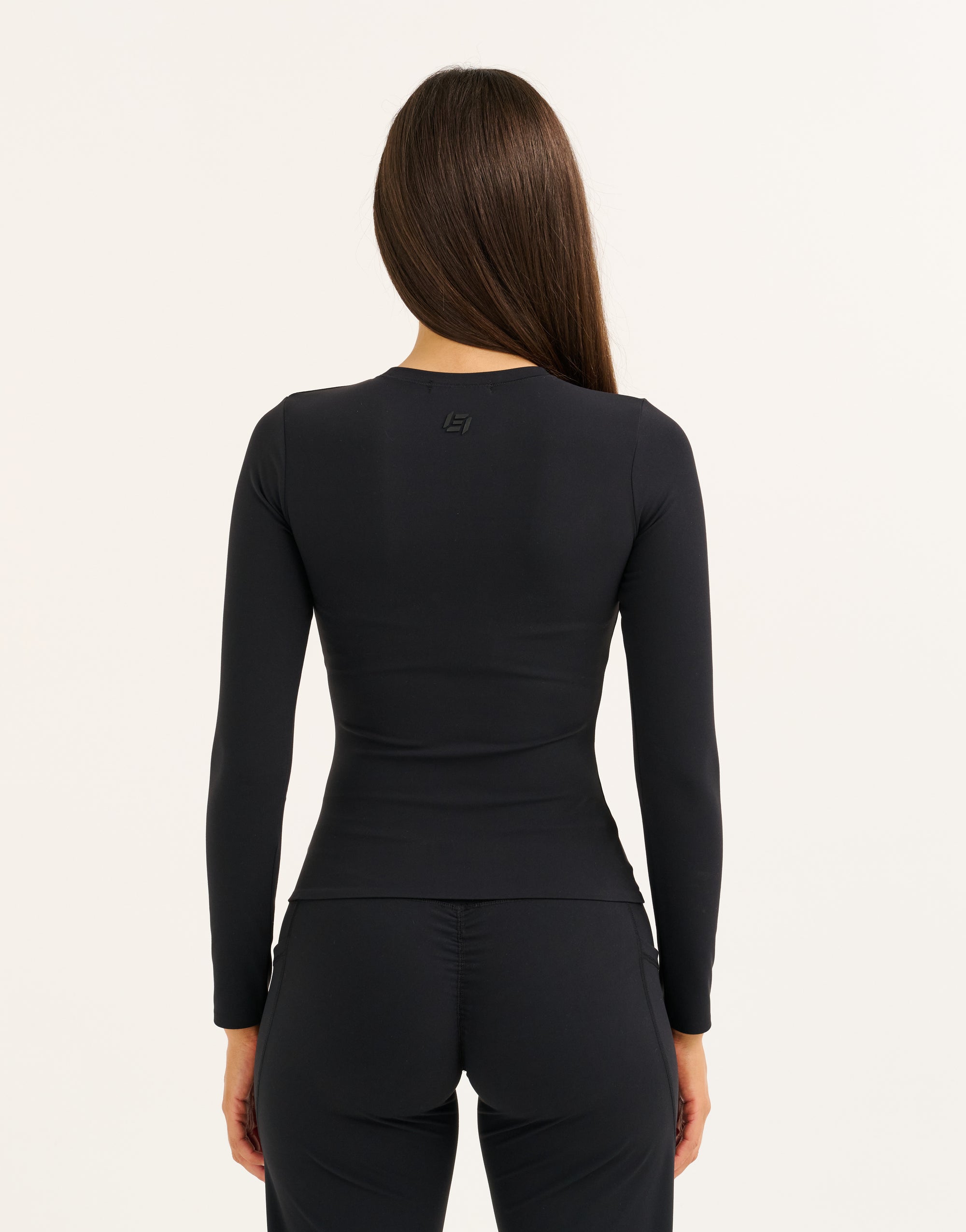 Lycra Seamless Long Sleeve - Black