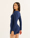 Lycra Seamless Long Sleeve - Navy