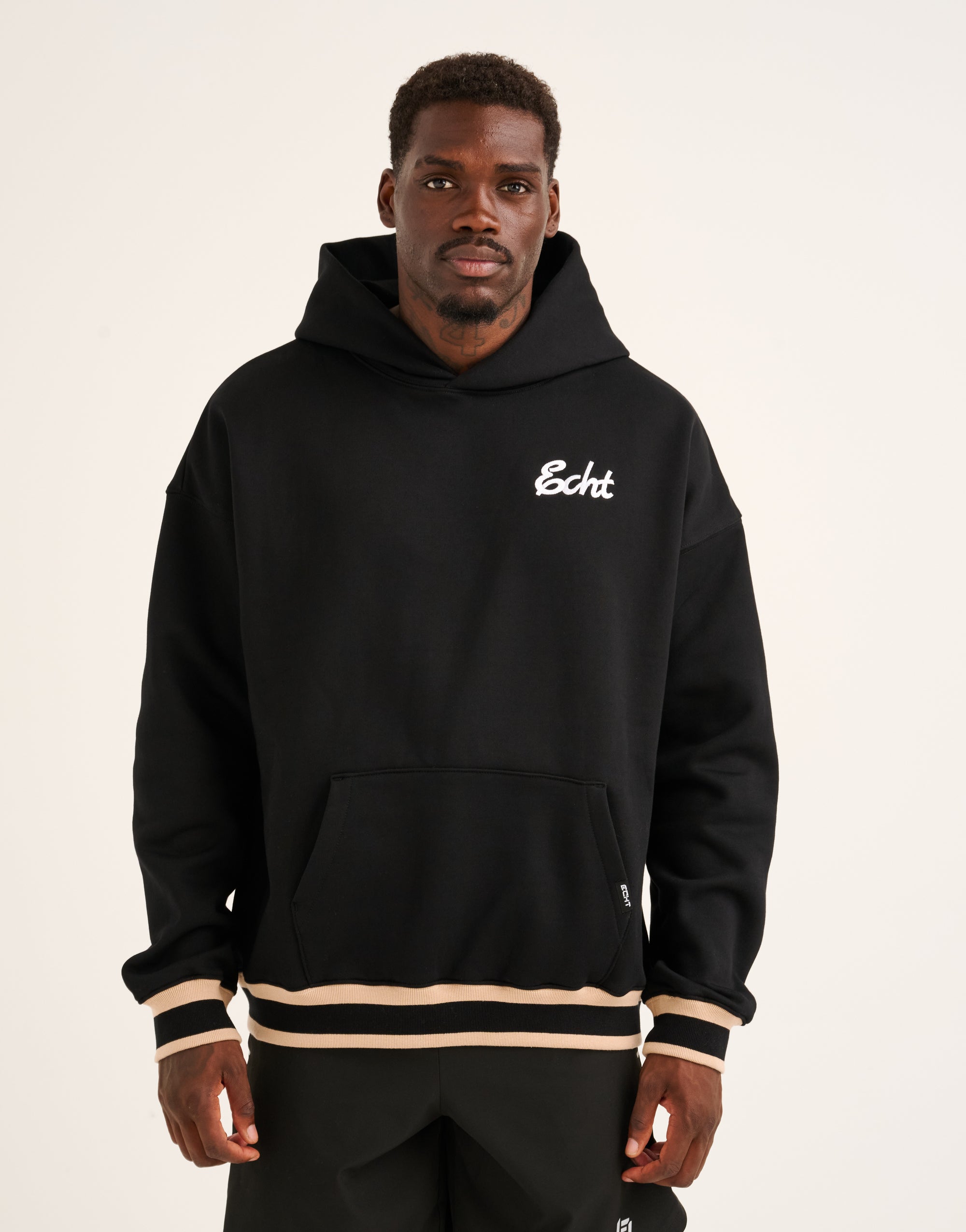 Script Hoodie - Black