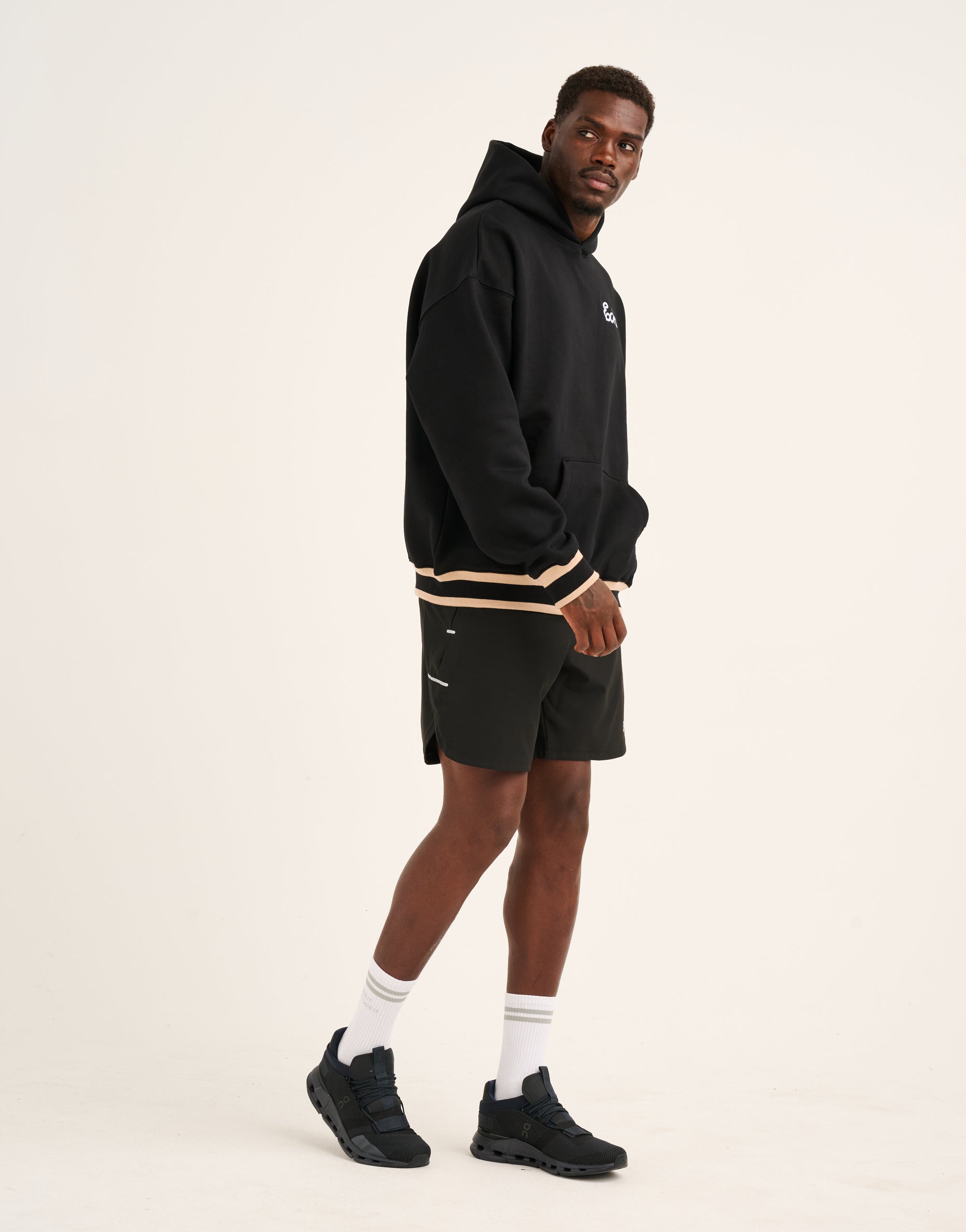 Script Hoodie - Black