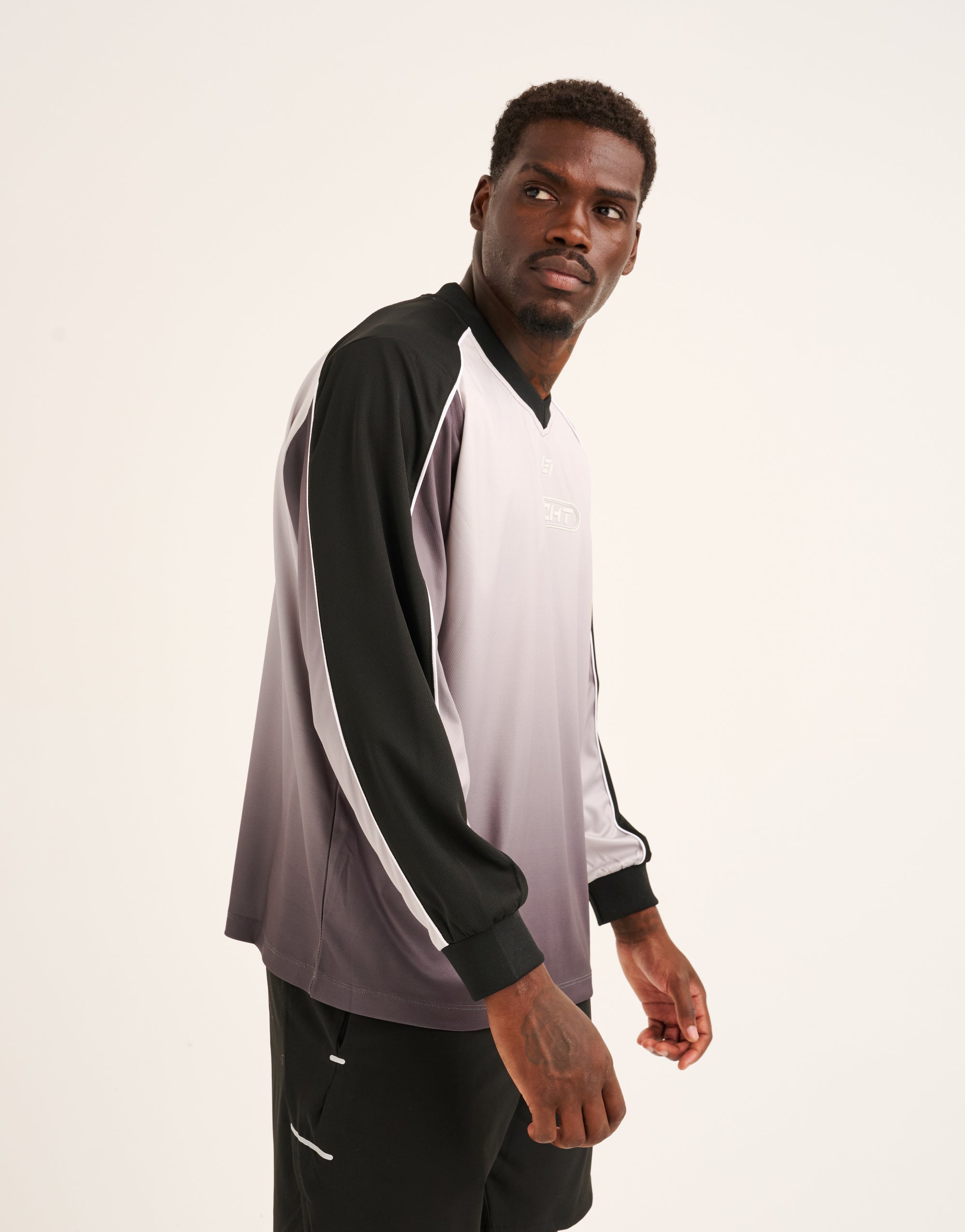 Club Gradient Long Sleeve - Black