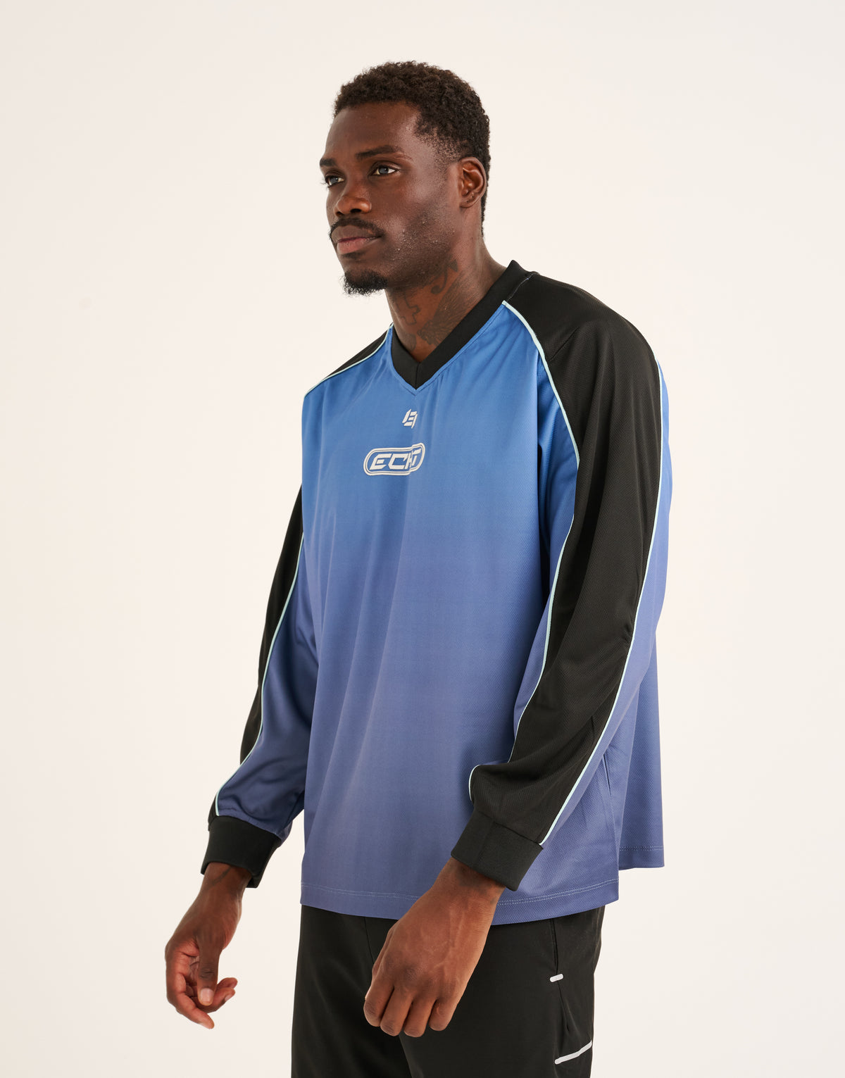 Club Gradient Long Sleeve - Cobalt