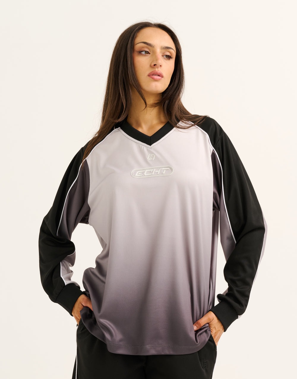 Club Gradient Long Sleeve - Black