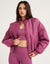 Tempo Pulse Bomber Jacket - Plum