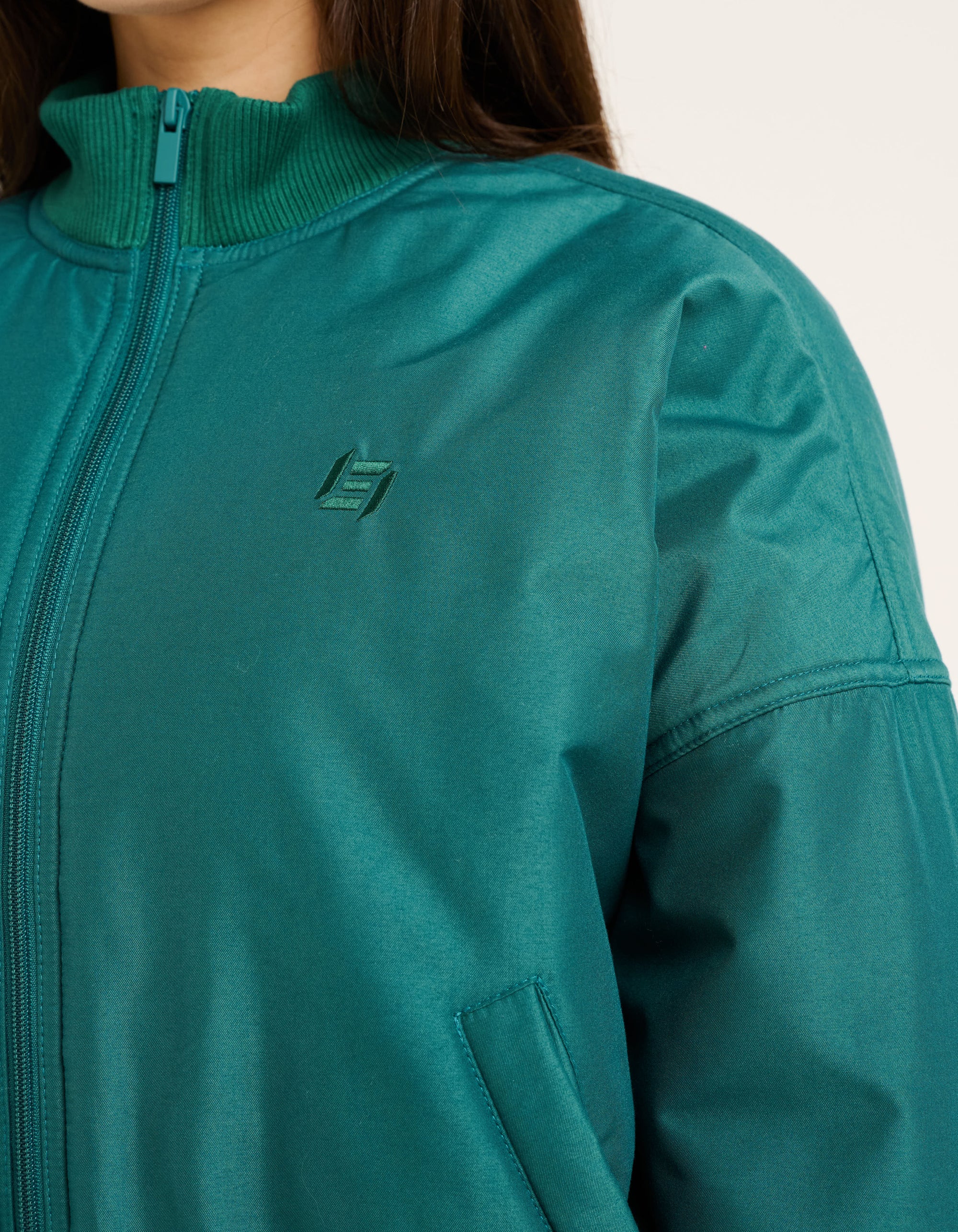 Tempo Pulse Bomber Jacket - Teal