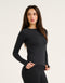 Tempo Pulse Compression Long Sleeve - Phantom Black