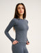 Tempo Pulse Compression Long Sleeve - Storm Grey