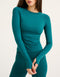 Tempo Pulse Compression Long Sleeve - Teal