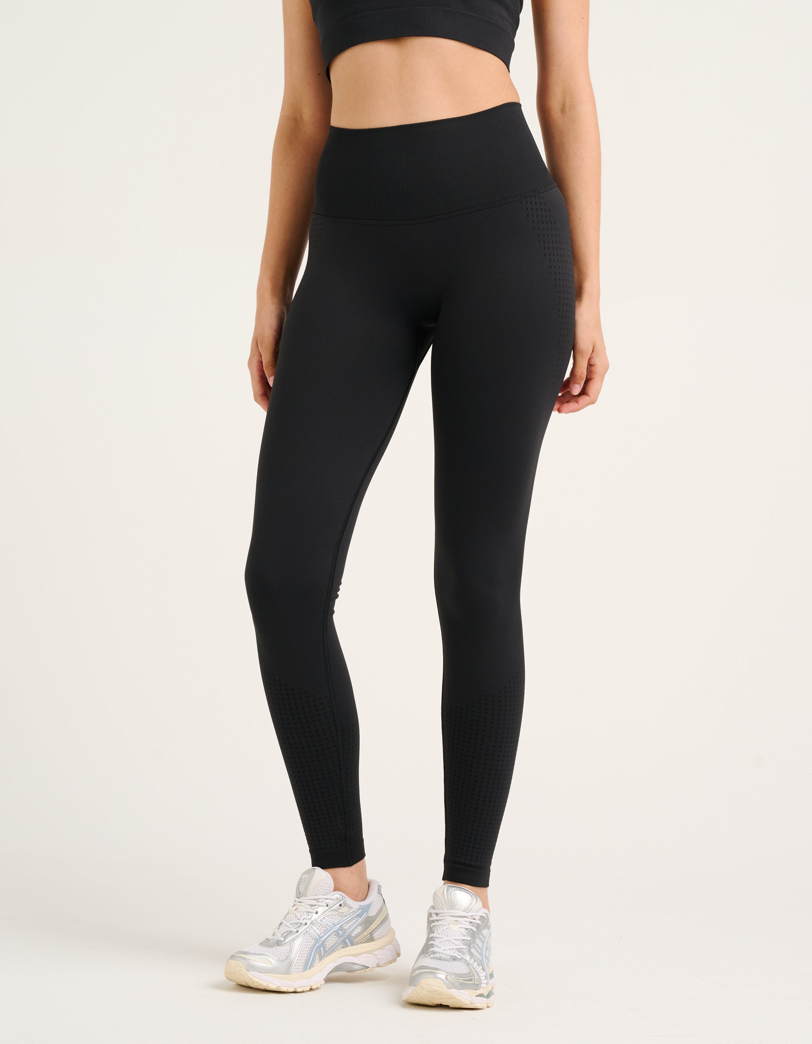 Tempo Pulse Leggings - Phantom Black