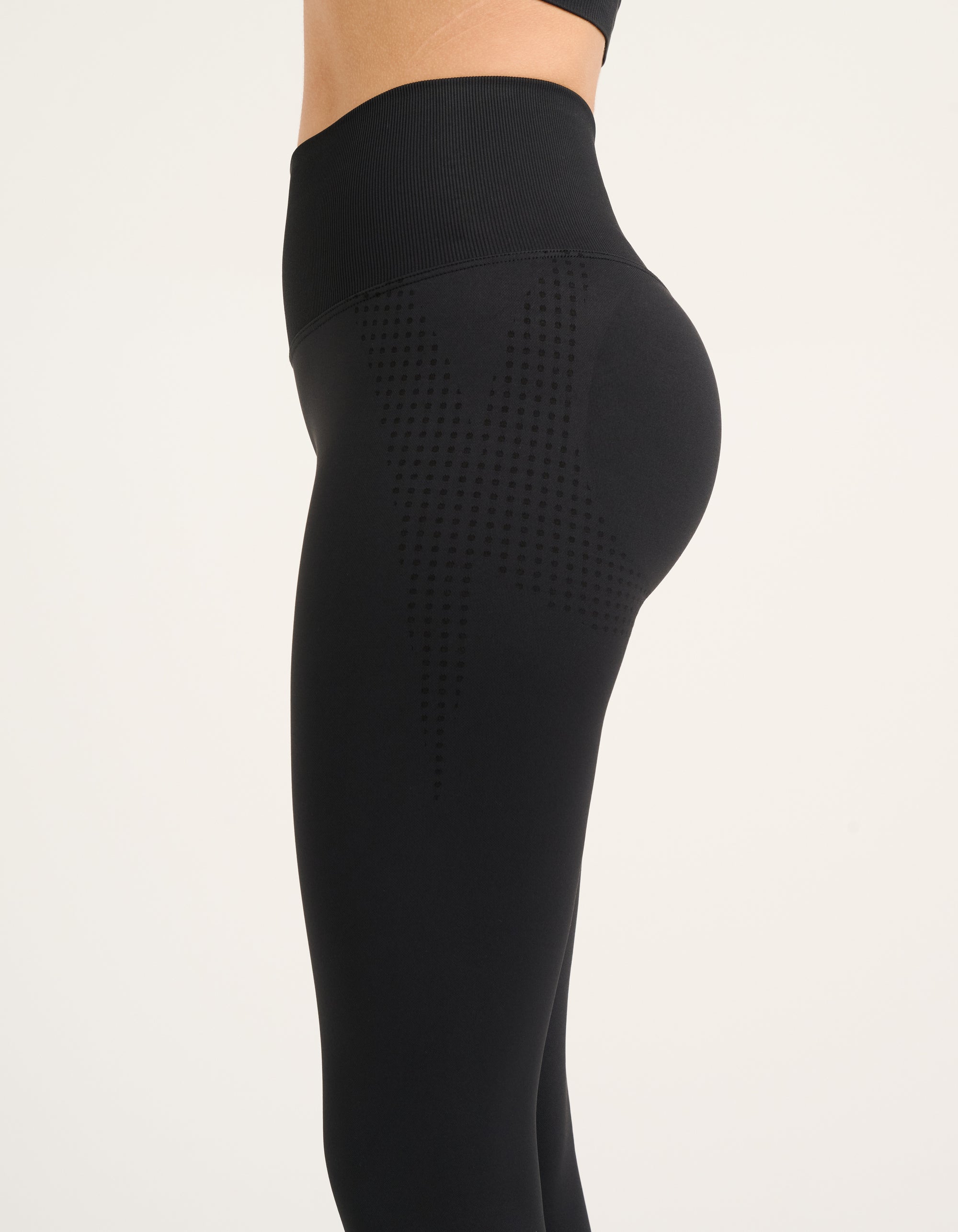 Tempo Pulse Leggings - Phantom Black