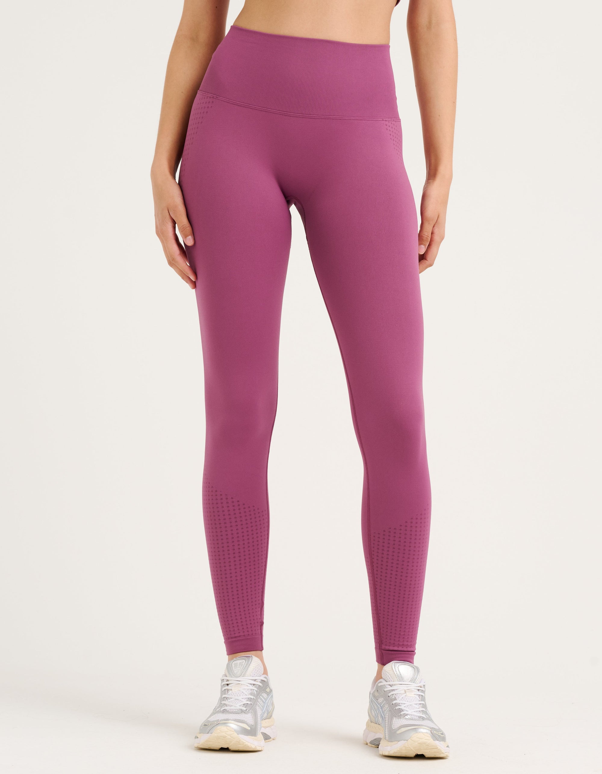 Tempo Pulse Leggings - Plum