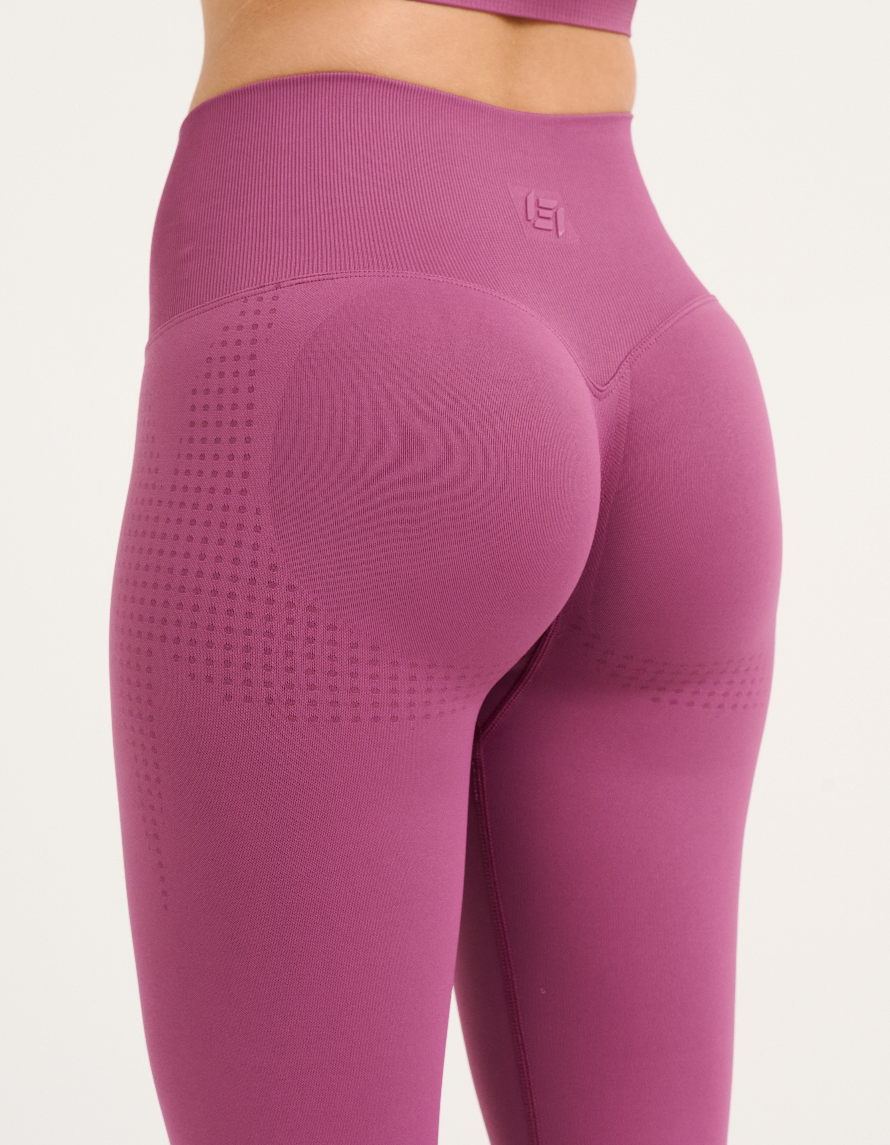 Tempo Pulse Leggings - Plum