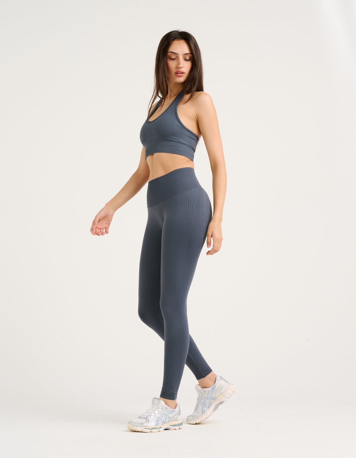 Tempo Pulse Leggings - Storm Grey