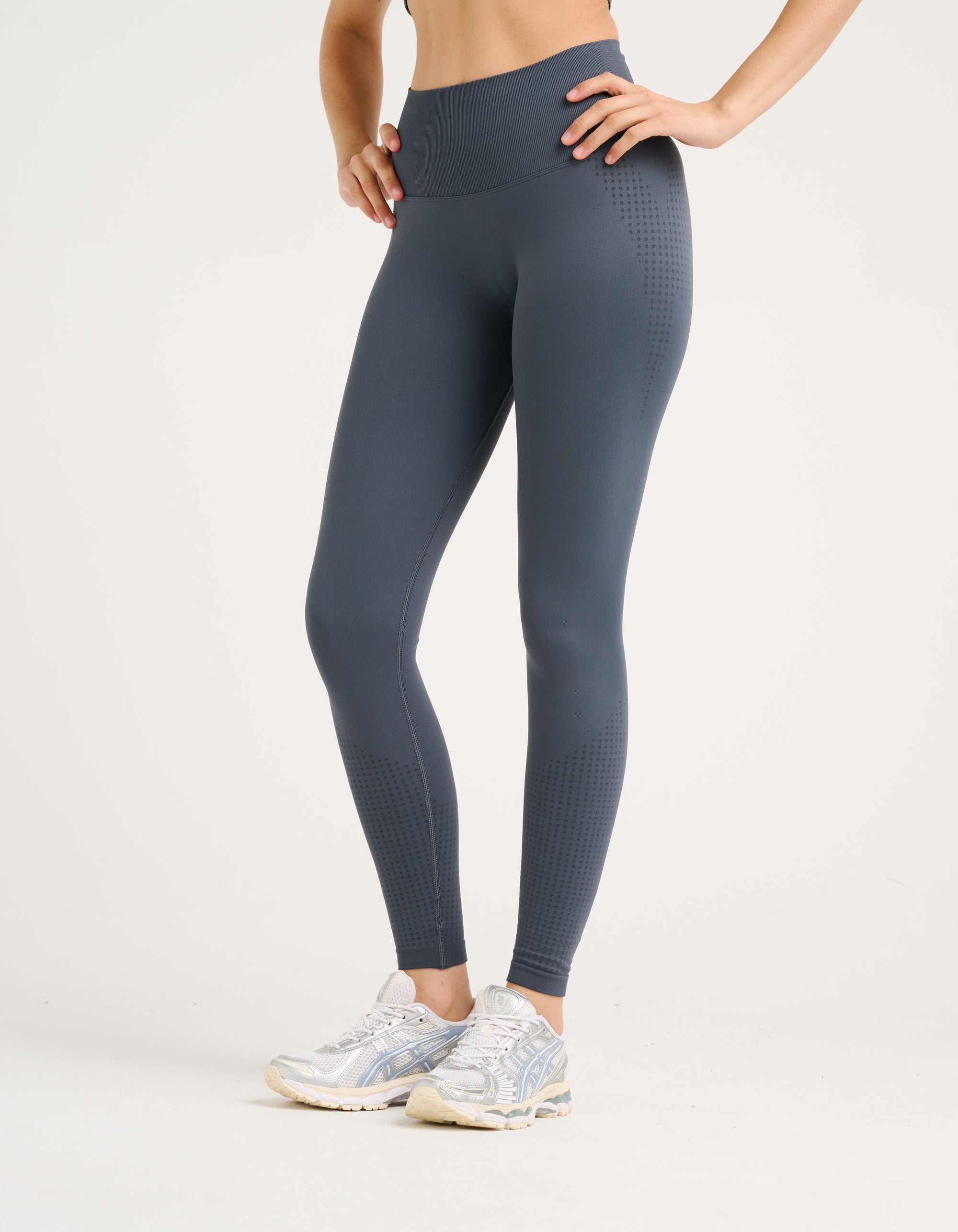 Tempo Pulse Leggings - Storm Grey
