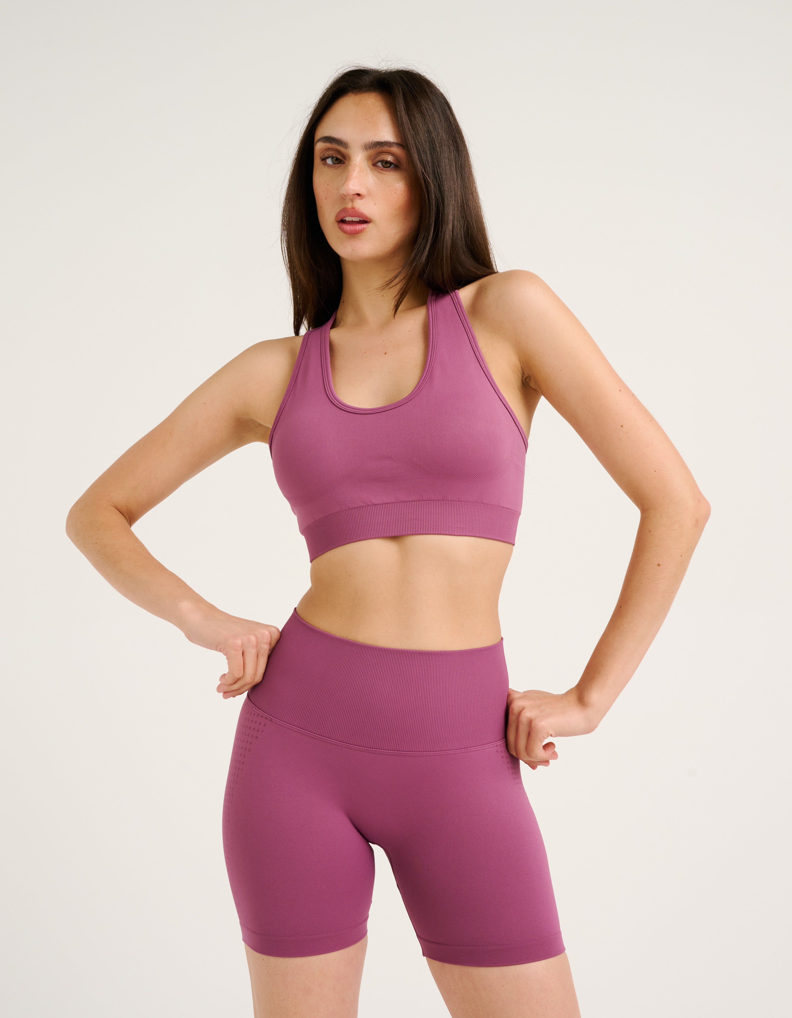 Tempo Pulse Sports Bra - Plum