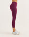Ascend Pocket Mid-Waist Leggings 23" - Blackberry