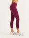 Ascend Pocket Mid-Waist Leggings 23" - Blackberry