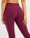 Ascend Pocket Mid-Waist Leggings 23" - Blackberry