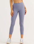 Ascend Pocket Mid-Waist Leggings 23" - Washed Blue