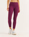 Ascend Pocket Mid-Waist Leggings 25" - Blackberry