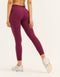 Ascend Pocket Mid-Waist Leggings 25" - Blackberry
