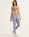 Ascend Pocket Mid-Waist Leggings 25" - Washed Blue
