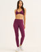 Ascend Pocket Mid-Waist Leggings 28" - Blackberry