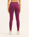 Ascend Pocket Mid-Waist Leggings 28" - Blackberry