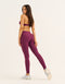 Ascend Pocket Mid-Waist Leggings 28" - Blackberry