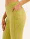 Ascend Pocket Mid-Waist Leggings 28" - Olive