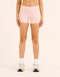 Ascend Pocket Mid-Waist Shorts 4" - Mauve