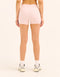 Ascend Pocket Mid-Waist Shorts 4" - Mauve