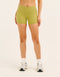 Ascend Pocket Mid-Waist Shorts 4" - Olive