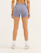 Ascend Pocket Mid-Waist Shorts 4" - Washed Blue