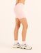 Ascend Pocket Mid-Waist Shorts 6" - Mauve