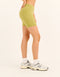 Ascend Pocket Mid-Waist Shorts 6" - Olive