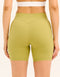 Ascend Pocket Mid-Waist Shorts 6" - Olive