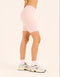 Ascend Pocket Mid-Waist Shorts 8" - Mauve