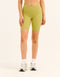Ascend Pocket Mid-Waist Shorts 8" - Olive