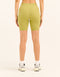 Ascend Pocket Mid-Waist Shorts 8" - Olive