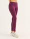 Force Scrunch Mid-Waist Leggings - Blackberry