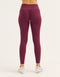 Force Scrunch Mid-Waist Leggings - Blackberry