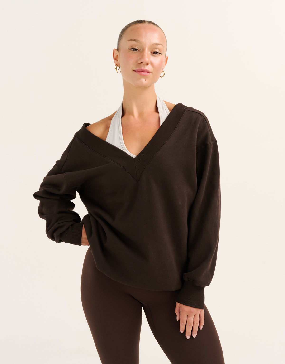 ZenLayer Pullover - Chocolate