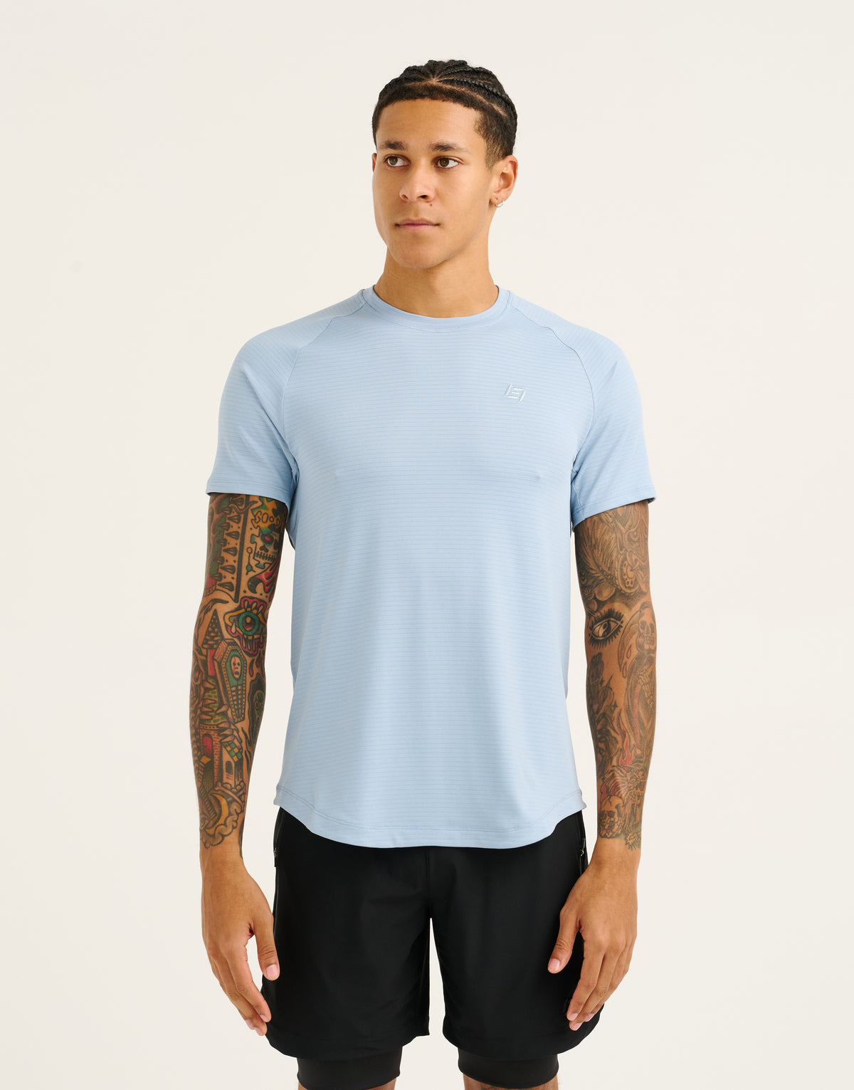 Performance Tee 30" - Dusty Blue